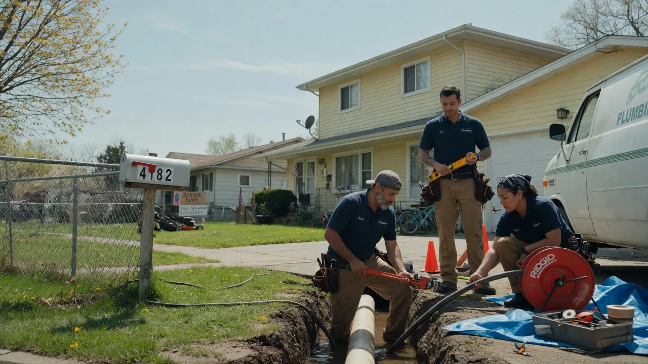 Gas Line Repair in Fostoria, MI near me